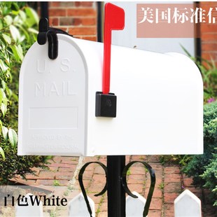 邮筒 装 饰 4020 信报箱 符合标准邮箱 摄影道具 可当牛奶箱 美式