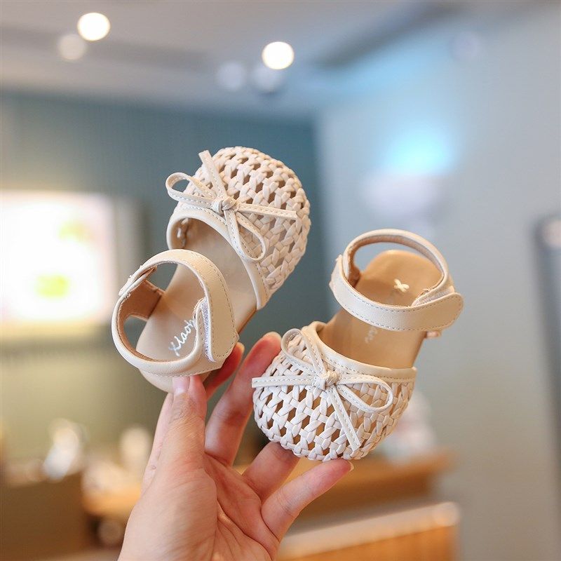 宝宝凉鞋婴儿鞋子女宝小童公主鞋软底学步鞋夏季包头防踢女童鞋新,童鞋/婴儿鞋/亲子鞋,学步鞋,淘宝优惠券,粉丝福利购,淘宝优惠卷