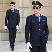 保安制服工作服男套装 秋冬外套主管销售楼部物业西装 形象岗礼宾服