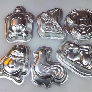 烘培蝴蝶公鸡兔子乌龟企鹅蛋糕蛋挞布丁饼干商用凉糕模具龟苓膏模
