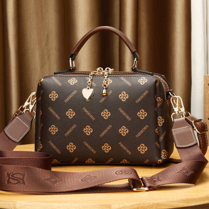 包包女包2024新款中年妈妈高级B感女士手提包老花单肩斜挎包小方