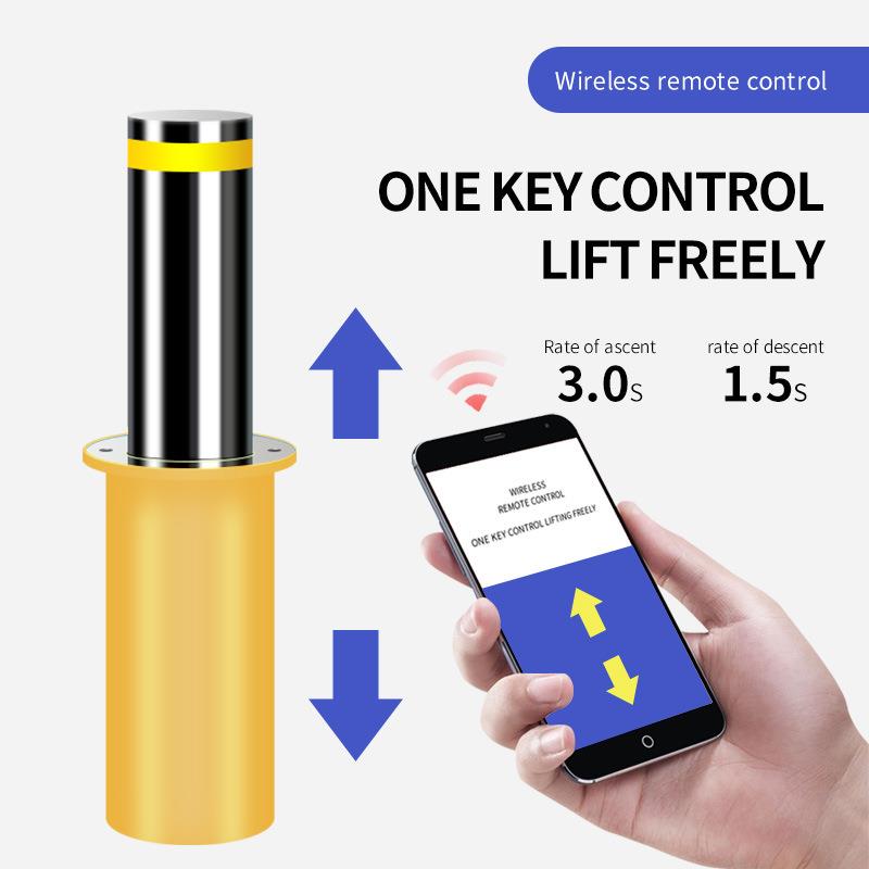 Fully automatic hydraulic lifting column for schools