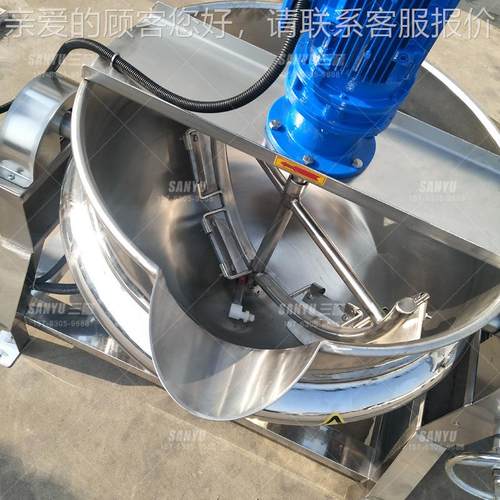 型自搅动100升控时控温凉粉机 红薯拌凉粉米豆腐机 加工设新备