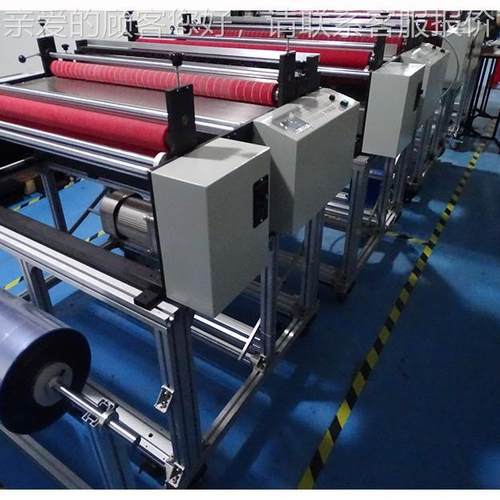 镀铝膜编织布自裁切机FVB离透 明pet卷切片机 离动型剥膜切割机