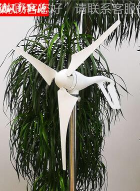 厂家直 水平轴 100W200LS-100SEW0销0W12v24v 型风力3发电机 风光