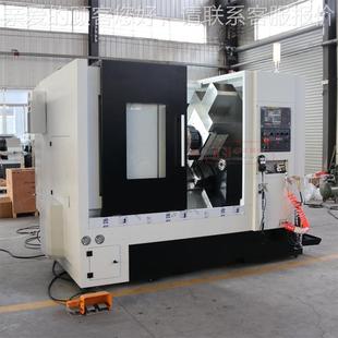 数控车床T合C60车铣复K数控斜车高精度0机tck60 50械斜轨刀塔机机