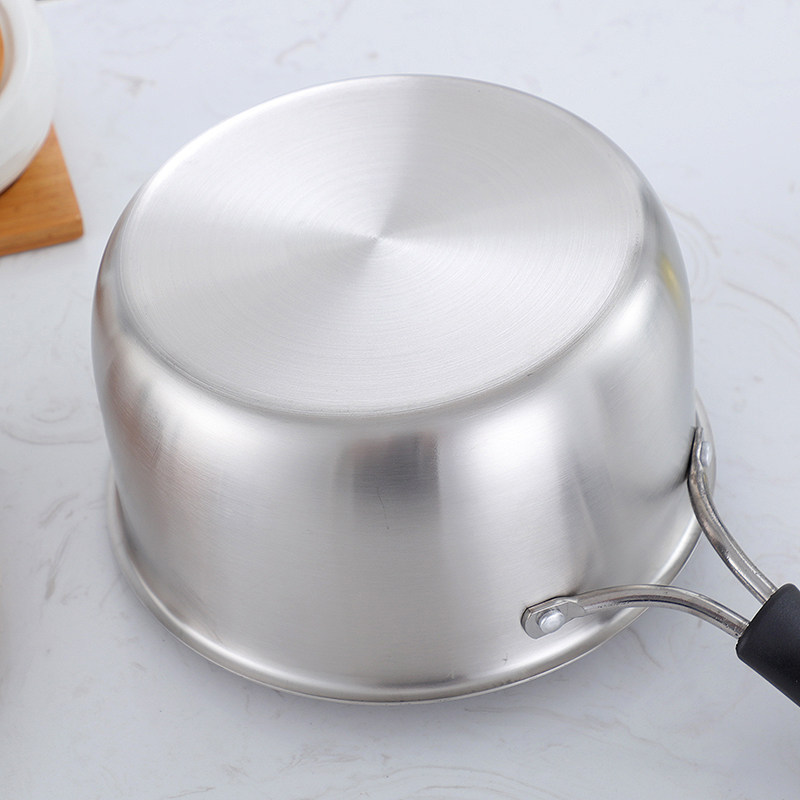 奶锅不锈钢304宝宝婴儿辅食锅泡面锅迷你小锅小煮锅热奶锅不粘锅