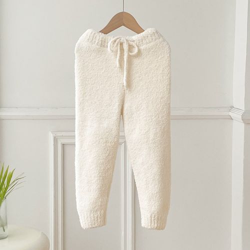 半边绒儿童家居服男童女孩珊瑚绒睡衣加厚宝宝法兰绒加厚2025冬款