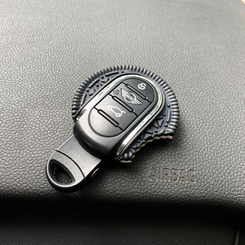 mini奥利奥钥匙套卡通cooper迷你钥匙壳countryman扣f54f55f56F60