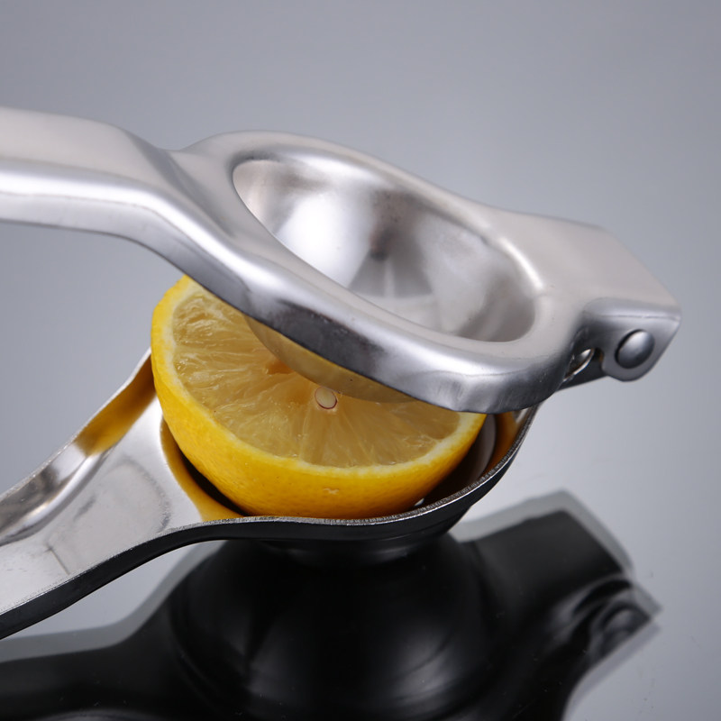 手动榨汁机家用不锈钢婴儿水果榨汁器柠檬夹原汁机迷你压汁器挤汁