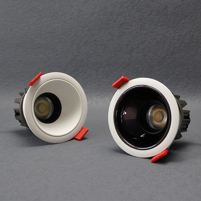 95开孔窄边防眩射灯led嵌入式客厅吊顶15W天花灯中性光防炫目筒灯