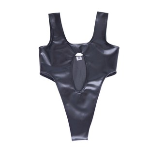 魅色新款 乳胶氨连体比基尼泳衣GB29量身定做性感紧身内衣 女士夏季