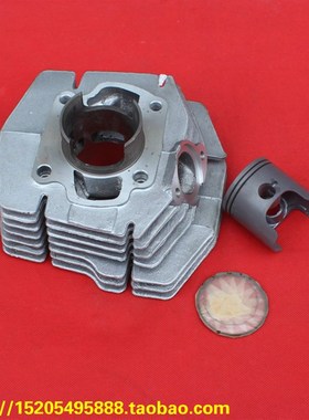 适用摩托车配件TR125二冲程摩托车套缸 缸体 加大活塞 环 套塞