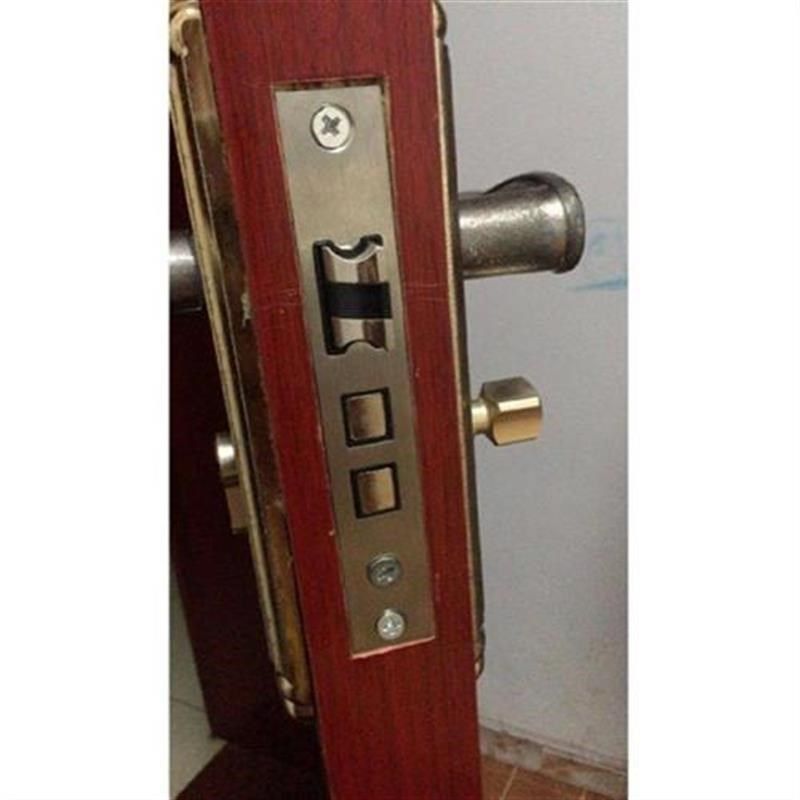 室内木门锁体通用型小50大5058静音不锈钢锁舌家用卧室锁芯配件