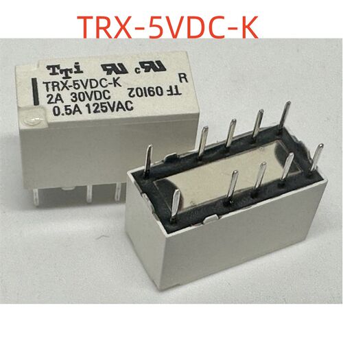 全新原装 10脚 双线圈 磁保持 继电器 TRX-5VDC-K TX2-L2-5V