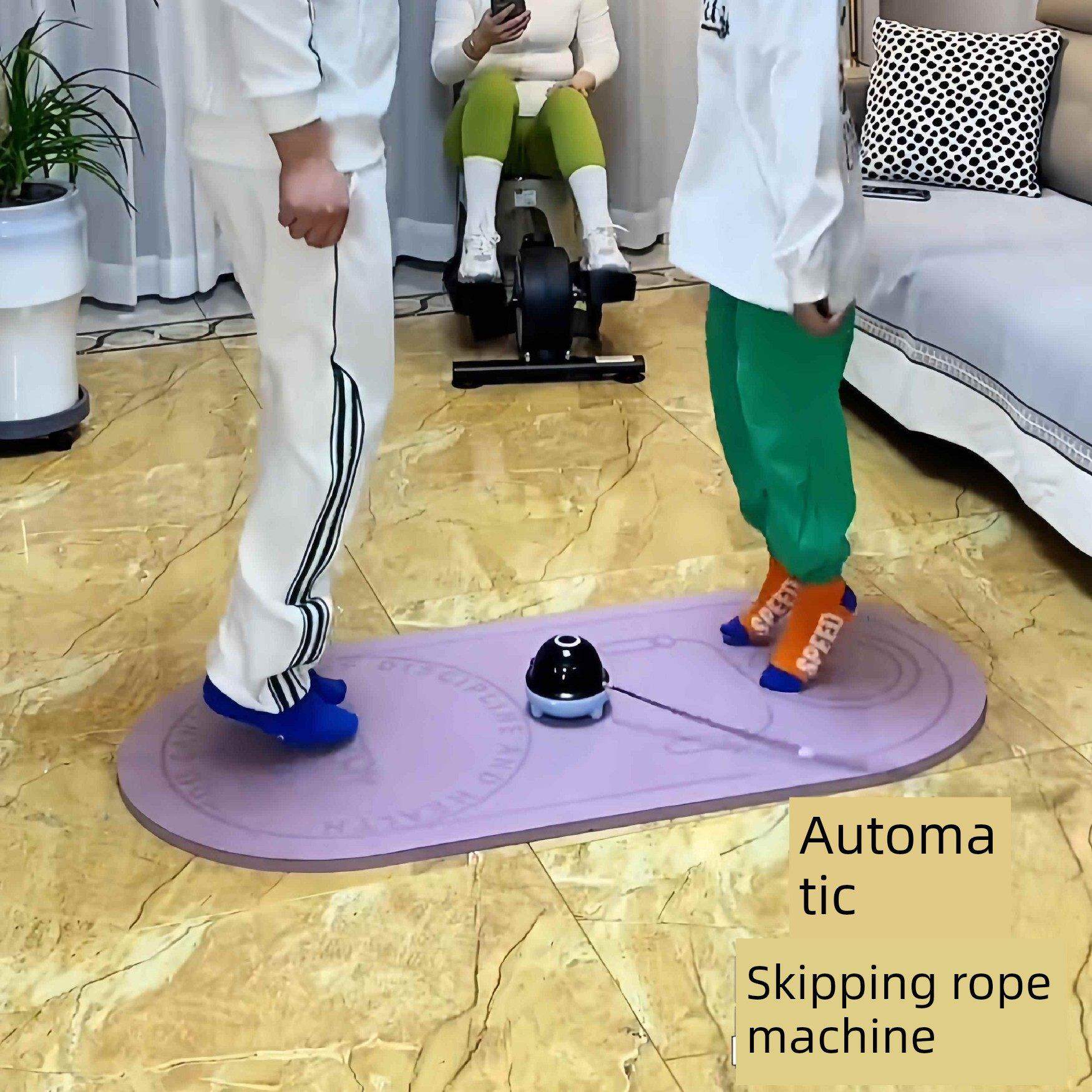 智能跳绳机全自动家用音乐电动计数跳跃训练器材亲子互动趣味减肥