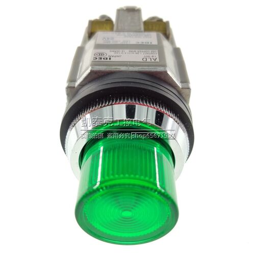原装正品IDEC和泉自复位带灯按钮ALD22211DNG 1开1闭 24VDC 绿色