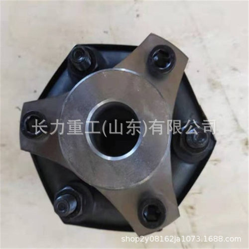 济宁长力现货销售橡胶联轴器DL多角形橡胶联轴器质量保障