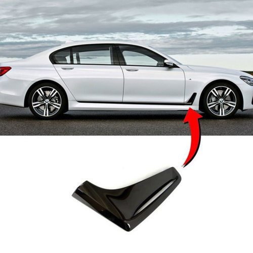 适用2019宝马7系BMW7G12叶子板饰条亮黑5112806537751128065378