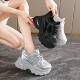 内增运动鞋 女士增高8CM厚底老爹鞋 鞋 小个子爆款 2025秋冬新款 休闲
