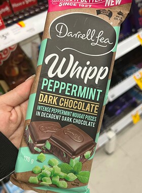 宝贝快吃 澳洲Darrell Lea牛奶巧克力黑巧棉花糖覆盆（代可可脂）