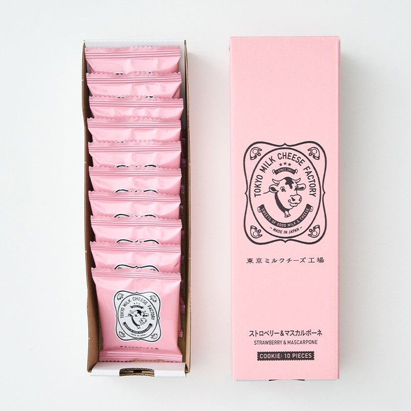 现货包邮日本东京牛奶芝士工厂蜂蜜奶油海盐夹心饼干零食礼盒