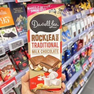 ole澳大利亚达雷尔·利darrell lea棉花糖覆盆子软糖巧克力块180g