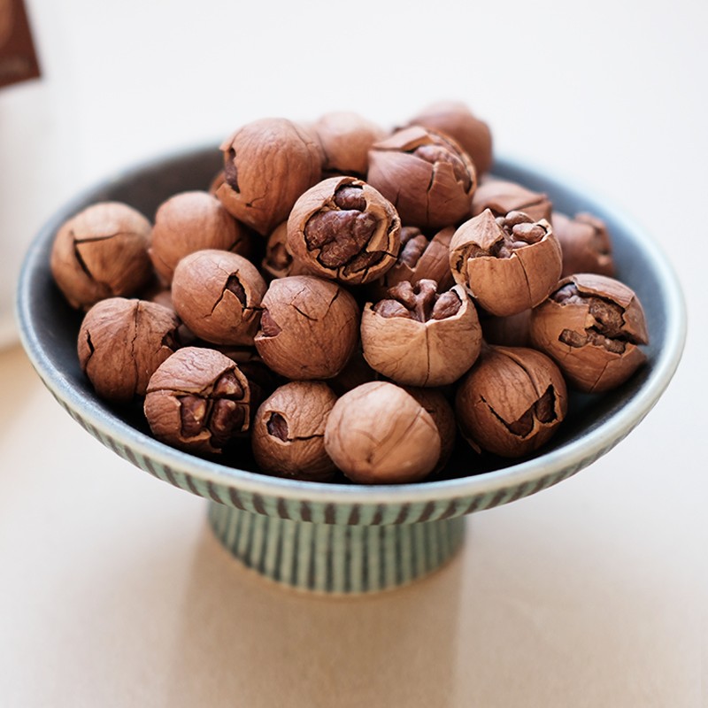 临山有食临安手剥山核桃2025新货特好剥奶油水煮椒盐味小核桃坚果