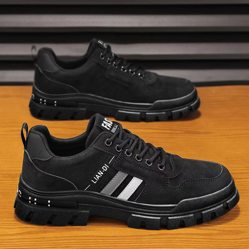 工装男鞋工地干活上班劳保鞋焊工马丁靴秋季休闲运动潮鞋夏季板鞋