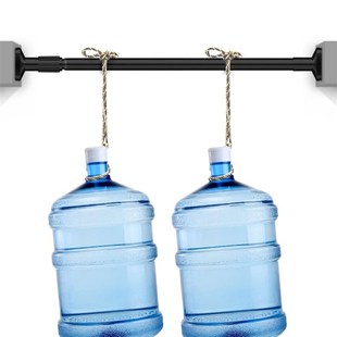 衣架窗帘杆储物柜支撑杆浴室拉伸晒衣服挂衣杆大学生悬挂干子耐用