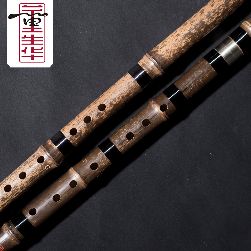 董生华短萧乐器初学入门成人零基础洞箫八孔专业演奏级精制紫竹箫