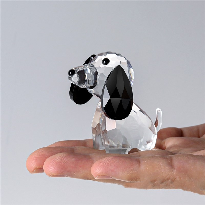 真迷你卡通狗玩偶模型办公室桌面小摆件 生日礼物女生儿童玩具