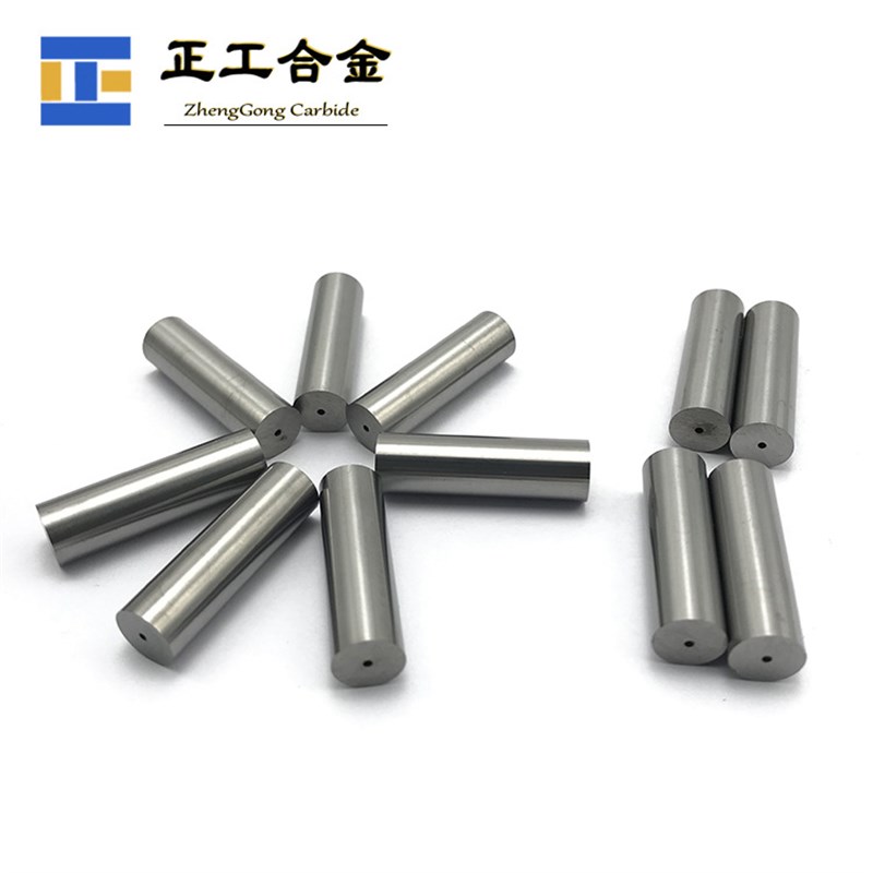 YG8硬质合金带孔碳化钨圆棒φ12*φ1.5*41.5mm钨钢圆刀芯子