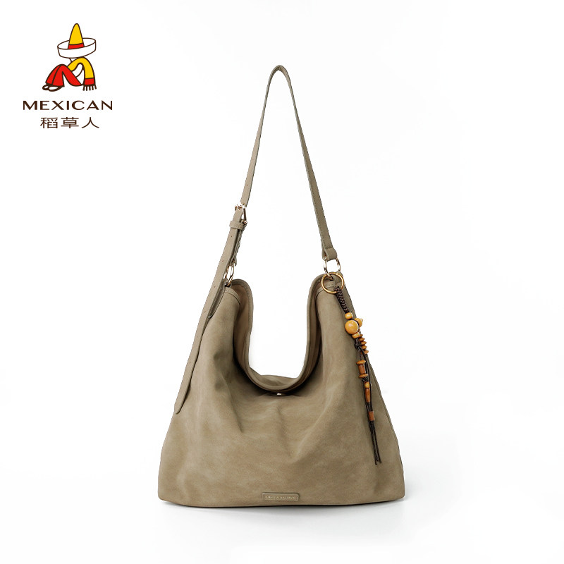 稻草人大容量托特包新款秋冬质感包包通勤单肩包休闲简约女包