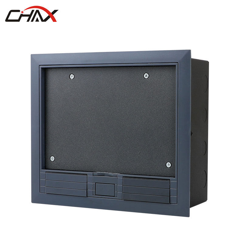 嵌入式地毯开启地插座酒店办公室隐藏翻盖四位86面板带出线孔地插