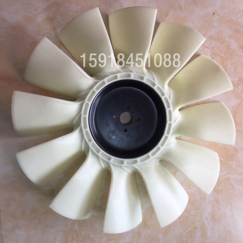挖掘机配件卡特E120B E200B E320B卡特320V1V2风扇叶S6K风叶