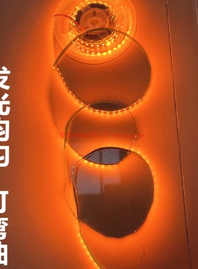 led灯带12v橙色琥珀24v橘黄色桔黄1600K1700K1800K蜡烛光火焰色5v