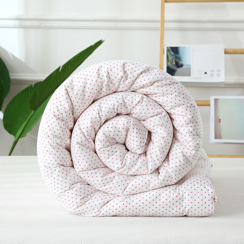 棉被子冬被棉絮棉花被芯全棉床垫纯棉花褥子单人加厚保暖学生宿舍