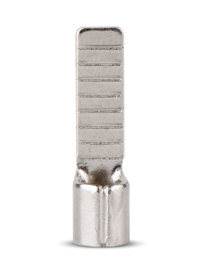 紫铜焊口扁针型裸端头DBN5.5-14 鸭嘴鼻子鸭舌端子片型插针1000只