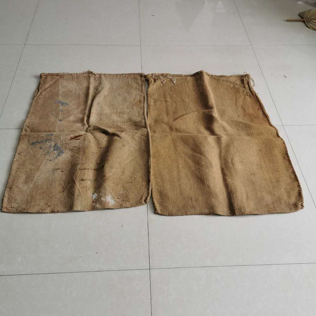 民俗粮袋子杂项复古乐老物件麻袋农村老东西影视怀旧道具剧农家食