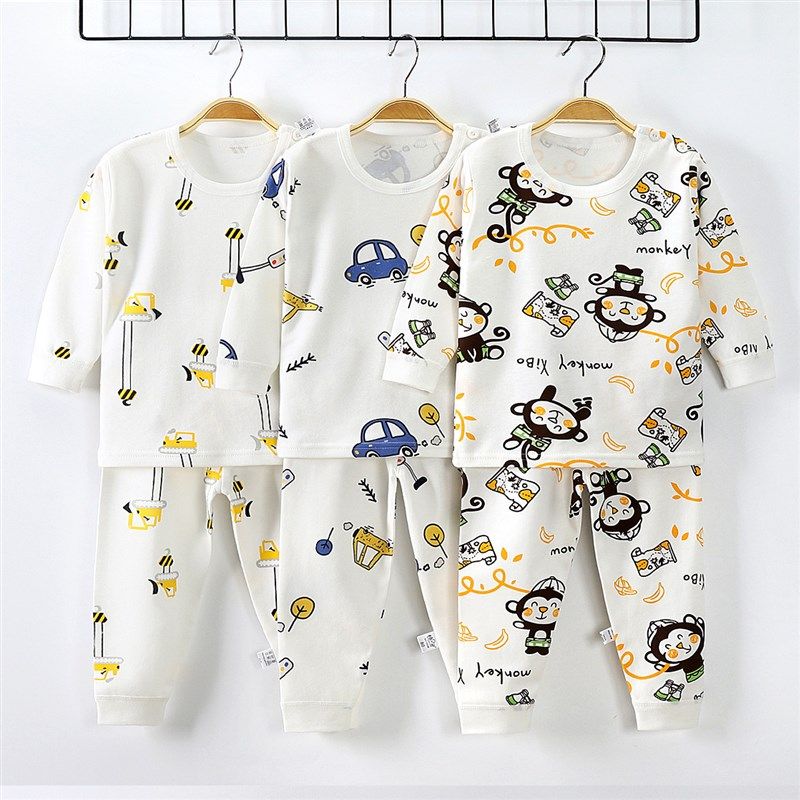 宝宝秋衣套装纯棉儿童保暖内衣婴儿衣服男童秋裤女童全棉睡衣春秋,童装/婴儿装/亲子装,内衣套装,淘宝优惠券,粉丝福利购,淘宝优惠卷