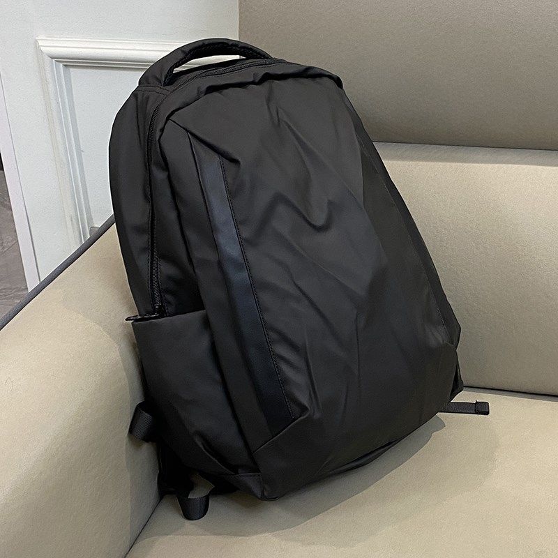 潮牌男士双肩包日系时尚轻便男背包耐磨大容量尼龙防水商务电脑包,箱包皮具/热销女包/男包,双肩背包,淘宝优惠券,粉丝福利购,淘宝优惠卷