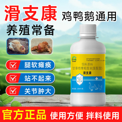 滑支康正品鸡鸭鹅鸽腿瘸关节肿大