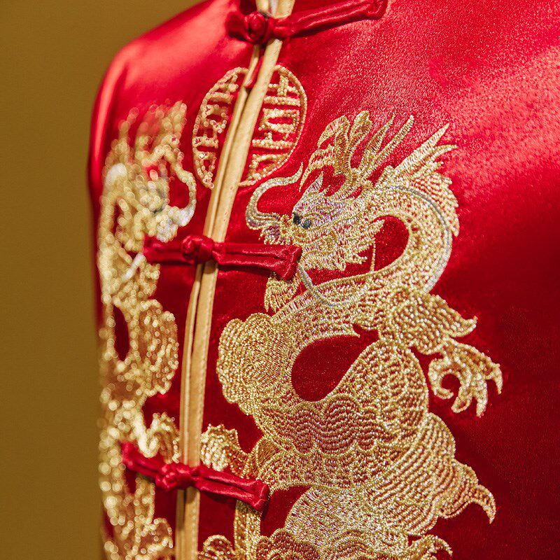 秀禾服男2024年新款中式新郎结婚礼服敬酒服大码婚服男士唐装接亲,男装,秀禾服,淘宝优惠券,粉丝福利购,淘宝优惠卷