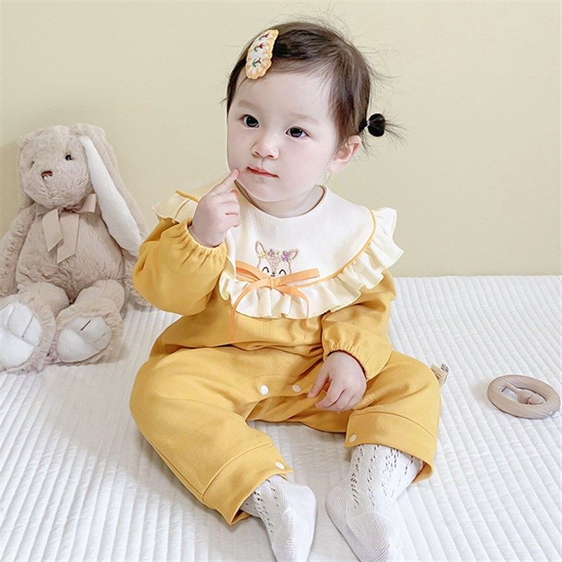 网红婴儿服可爱超萌绣花春秋女宝宝连体衣外出爬服公主百日宴秋季,童装/婴儿装/亲子装,连身衣/爬服/哈衣,淘宝优惠券,粉丝福利购,淘宝优惠卷