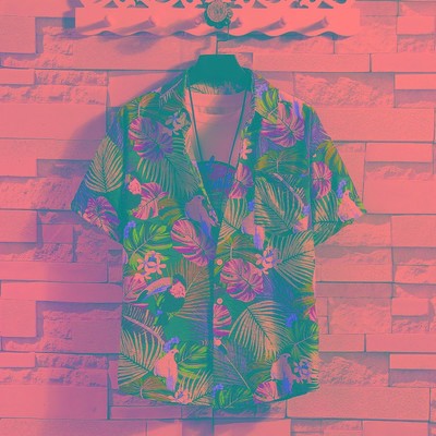 海岛度假穿搭男生海边衣服沙滩衬衫风女透气巴厘岛三亚夏威夷泰国