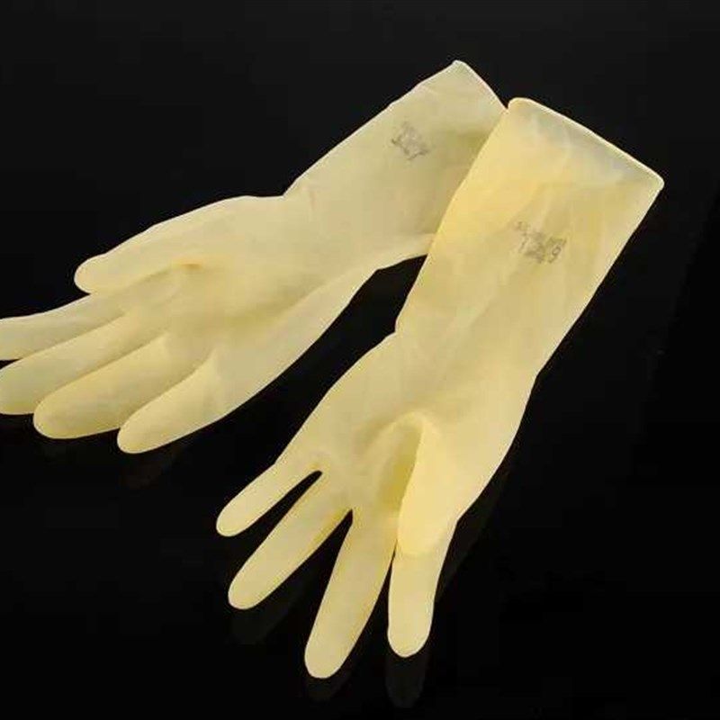 包邮牛筋手套乳胶橡胶胶皮洗碗防水耐用家务清洁厨房洗衣服手套