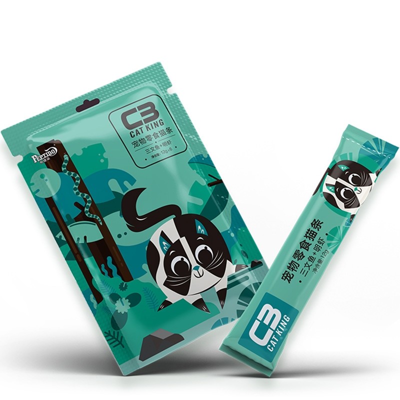 c3猫条金枪鱼籽即食营养增肥补水鸡肉芝士口味美味宠物混合湿粮