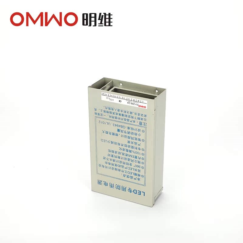 FY-200-24 24V8.3A单组输出LED防雨型直流开关电源变压供应器智能
