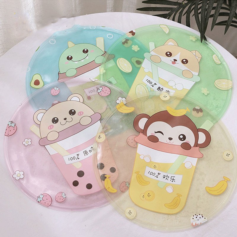 夏天冰垫凉坐垫学生屁垫宿舍降温神器圆形冰凉午睡椅垫水果电脑垫